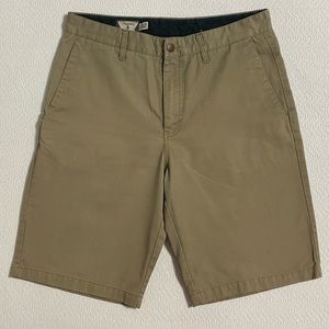 Volcom tan cargo shorts